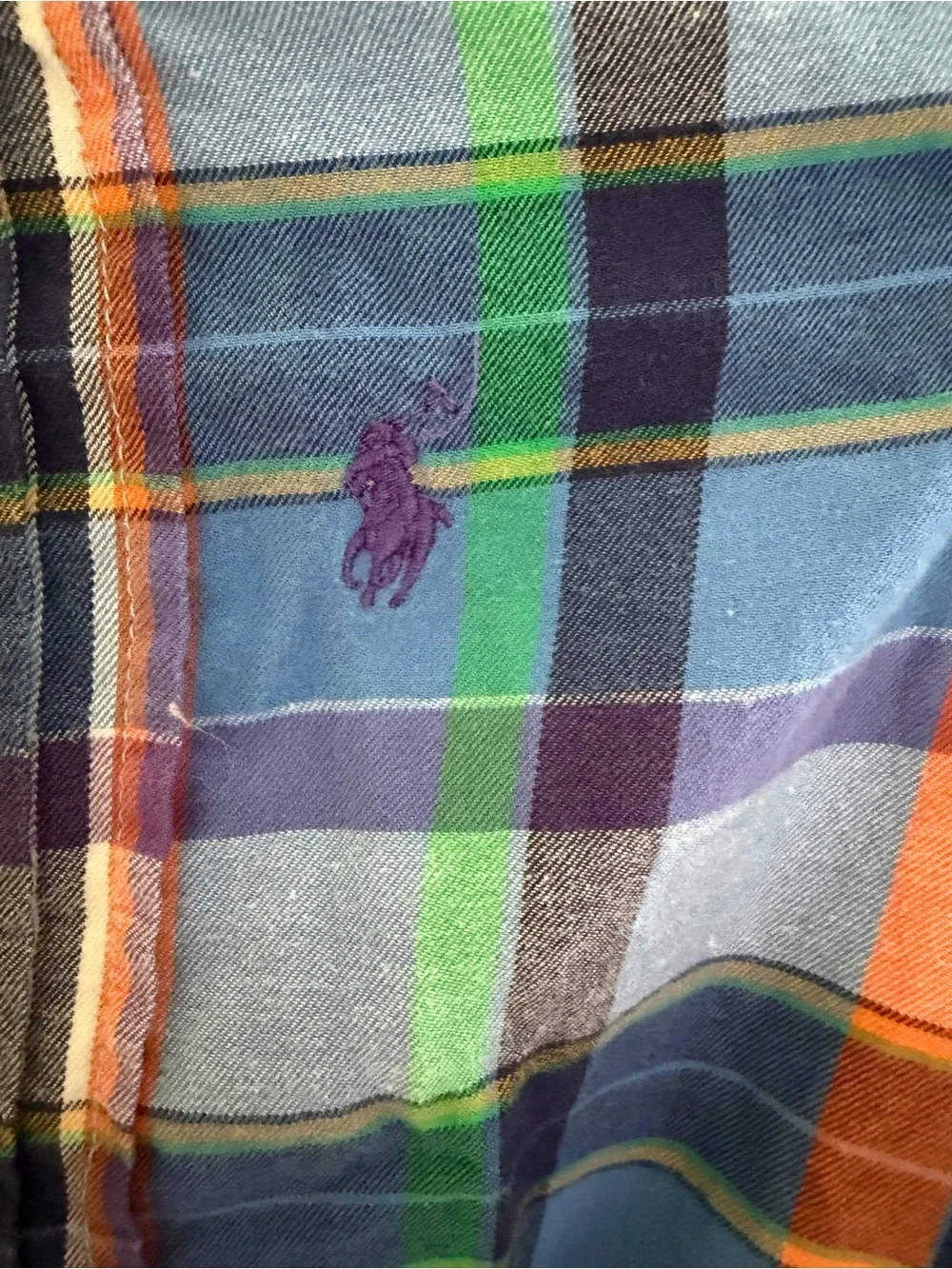 Girls Ralph Lauren Plaid Button-Front Tunic